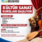 Fethiye Belediyesi'nden Ücretsiz Kültür Sanat Kursları
