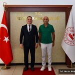 Fethiye PTT Müdürü Bülent Yıldız veda ziyareti
