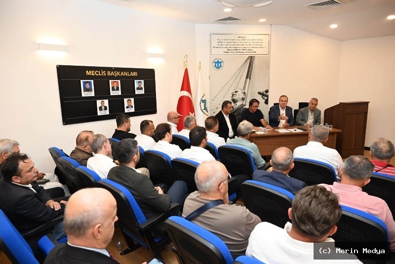 Fethiye Deniz Ticaret Odası toplantısı