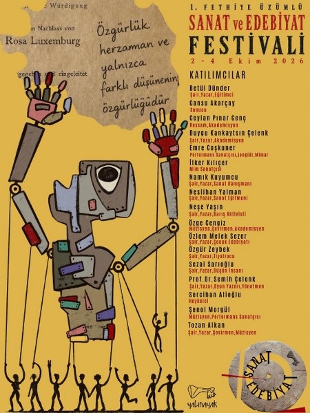 Üzümlü’de Sanat ve Edebiyat Festivali BaşlıyorFethiye’nin Üzümlü Mahallesi, 2-3-4 E