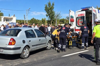 Seydikemer'de Trafik Kazası: Yaya Ağır Yaralandı